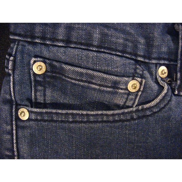 LEVIS Zipper-fly 513 CUTOFF JEAN SHORTS Cut Off W 32 Daisy Duke HIGH WAISTED - Picture 5 of 8